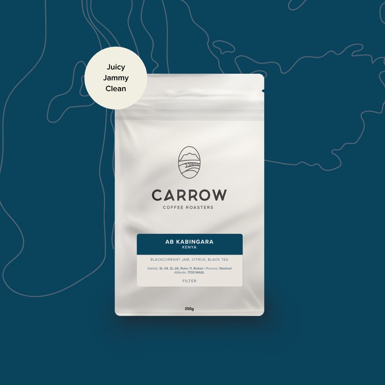 Carrow Coffee Roasters | AB KABINGARA KENYA | Filter | 250g