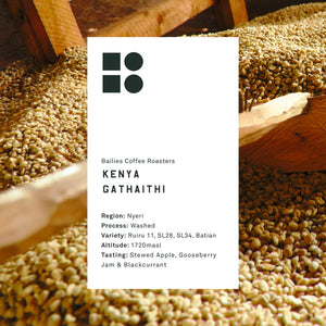 Bailies Coffee | Kenya Gathaithi Washed | Microlot | 250g