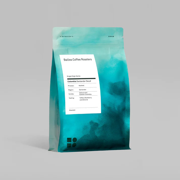 Bailies Coffee | Decaf | Colombia Santander Single Origin | Washed | 250g