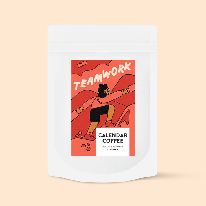 Calendar Coffee | Teamwork Seasonal Espresso | Colombia | 250g