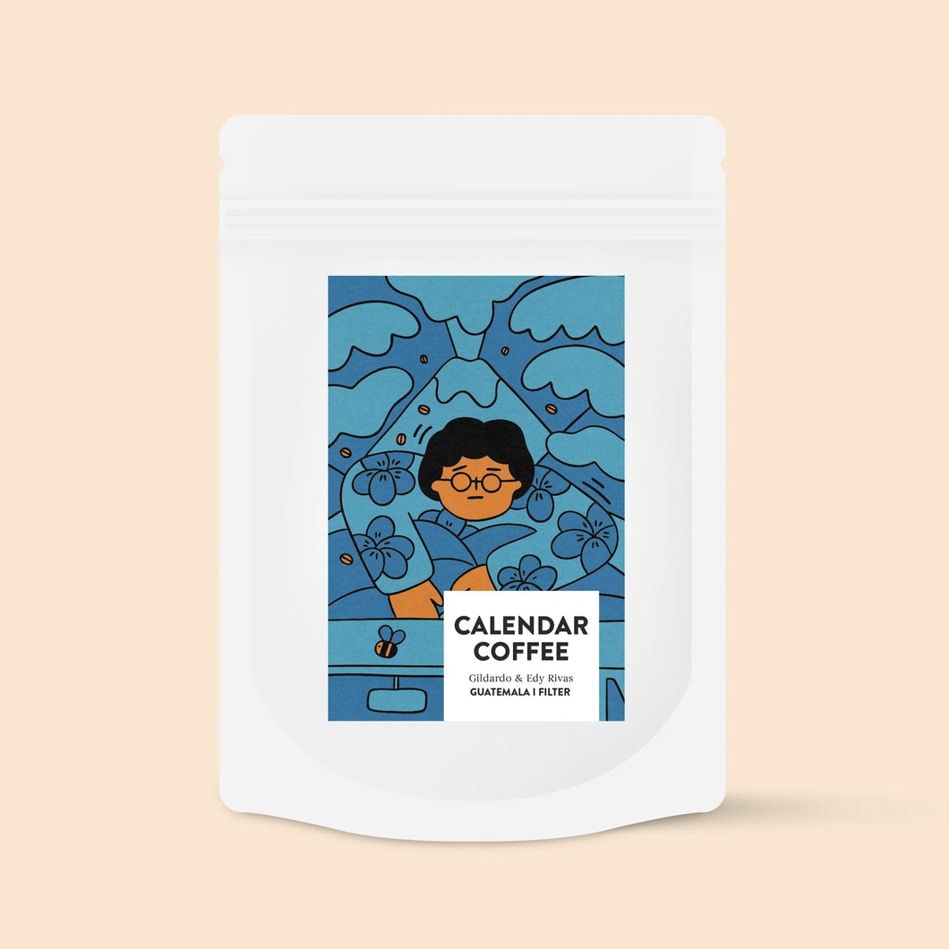 Calendar Coffee | Gildardo & Edy Rivas Filter | Guatemala | 250g