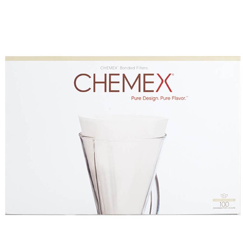 Chemex | Filter Folded Papers | 3 Cup | x100