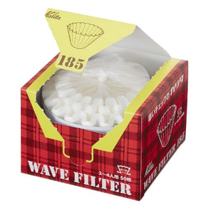 Kalita Wave | Filter Papers | 185 2-4 Cup | x 50 papers