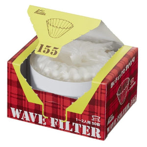 Kalita Wave | Filter Papers | 155 1-2 Cup | x 50 papers