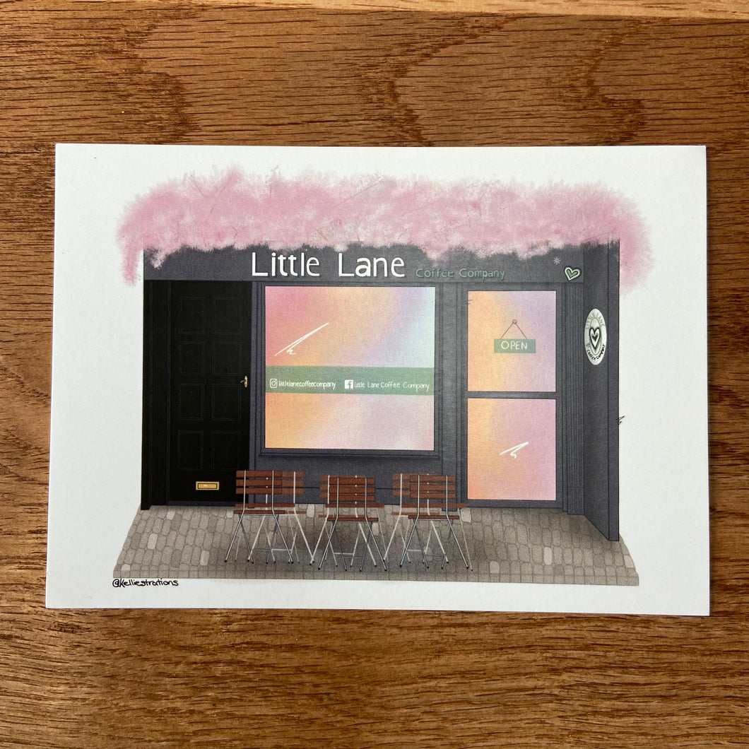 Little Lane Coffee Company | Postcard